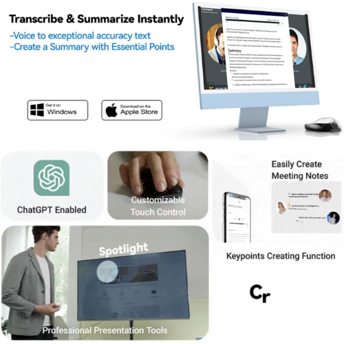Cheerdots2 Ratón Inalambrico con IA