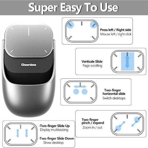 Cheerdots2 Ratón Inalambrico con IA